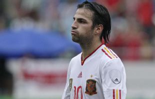 Cesc Fabregas has played in each of the last three major international finals with Spain.